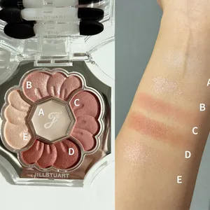 ブルベ夏　おすすめ　ジルスチュアート ドレスドブルーム アイズ 02　スウォッチ