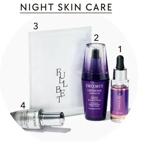 がっつりケア 夜は年齢に合わせて潤い＆パーツケアを強化！