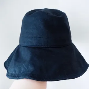 ③UVカットアジャスタブルワイドブリムハット