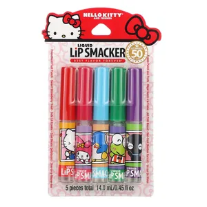 サンリオ コスメ コラボ　Lip Smacker ハローキティ アンドフレンズ リキッドリップグロス ベストフレーバーフォーエバー　iHerb