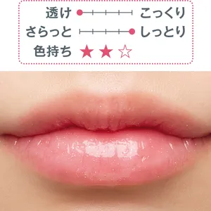 秋 新作 リップ グロス　Fujiko ビー玉グロス 02　スウォッチ