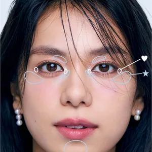 くすみを飛ばすハイライトを入れる場所