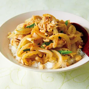 味噌バター新玉どん