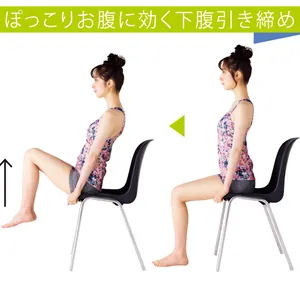 ぽっこりお腹に効く下腹引き締め