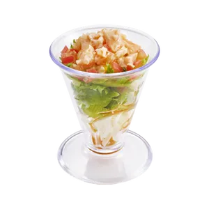 スシロー_サーモンのカルパッチョ風サラダパフェ（113kcal）