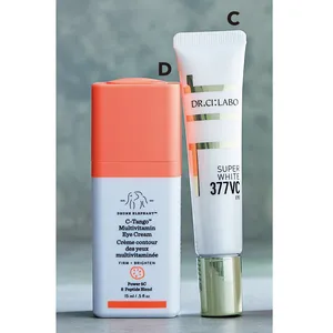 C ドクターシーラボ スーパーホワイト 377VCアイ／D ドランク エレファント シータンゴ マルチV　 アイクリーム