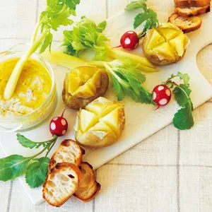 新じゃが with バーニャカウダ  