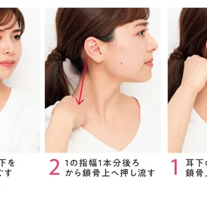 STEP 3 首の筋肉をほぐして顔たるみをリセット 胸鎖乳突筋