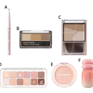 セザンヌ アイブロウ シェーディング クリオ アイシャドウ ペリペラ チーク カラーグラム リップ 