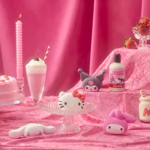 サンリオ コスメ コラボ　LISH　ハローキティ　マイメロディ　クロミ　シナモロール