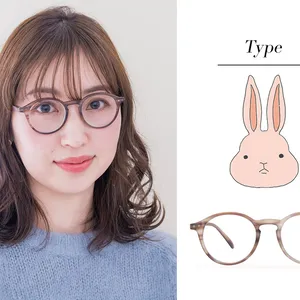 遠心×丸顔　うさぎタイプがより女性らしい印象になるには