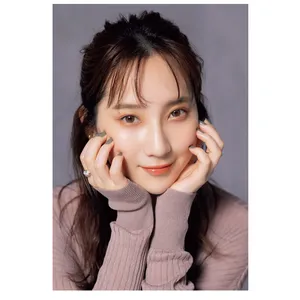 ふんわり眉で優しげオーラ