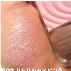 キャンメイク「パウダーチークス」 P02 リトルシャイピンク