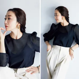 神崎恵さん横顔