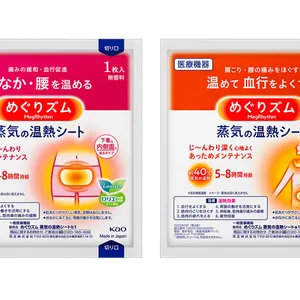 2026冬  温活グッズ めぐリズム 蒸気の温熱シート