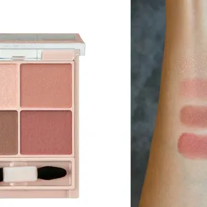 キャンメイク シルキースフレアイズ　M02　腕のスウォッチ　イエベ秋