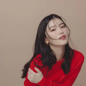 ユニクロ　UNIQLO　カシミヤニット　ラムクルーネックセーター　ピンクメイク