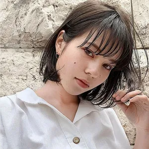 30代 こなれワンレンボブ