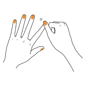 ハンドマッサージSTEP3