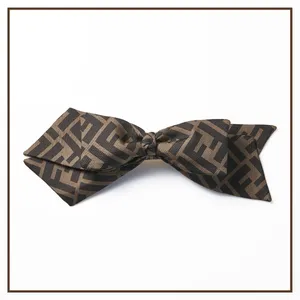 FENDI　フェンディ　ヘアアクセサリー　ヘア小物　ヘアクリップ　リボン