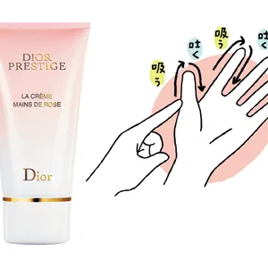 優雅な香りで、より呼吸に集中。プレステージ ラ クレーム マン ド ローズ 50ml ￥8800／パルファン・クリスチャン・ディオール