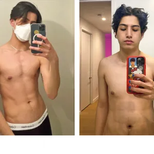 「iPhoneで撮った画像をお気に入りに入れて一気に見ると、アニメみたいに体型変化がわかって楽しい♡　僕のダンス動画を見てくれた人からも、“最近軸がブレなくなった”って言われます」