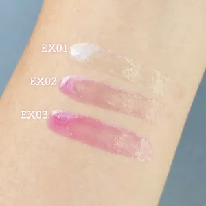 ルナソル イルミネイティングリップオイル EX01、EX02、EX03のスウォッチ