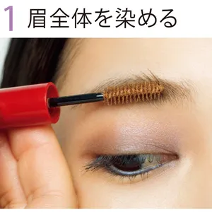 1 眉全体を染める