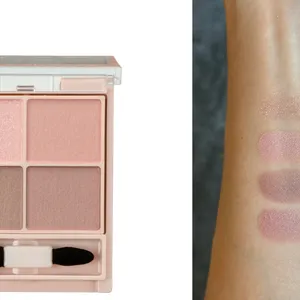 キャンメイク シルキースフレアイズ　M06　腕のスウォッチ　イエベ秋