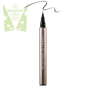 マキア ベストコスメ2025下半期 アイライナー部門 1位 ルナソル　ディファイニングマイクロライナー 01