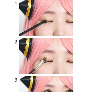 【SPY×FAMILYアーニャコスプレメイク】2022年ハロウィンの主役に！ 矢吹奈子さんと【アーニャみメイク】大研究　GALLERY_1_10