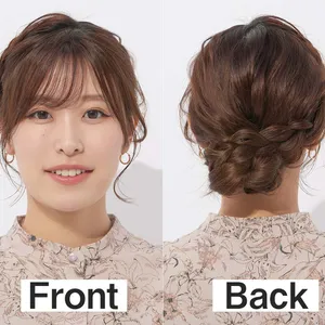 【セルフヘアアレンジ】 くるりんぱ、ロープ編み、Uピンの留め方、編み込みの正しいやり方PhotoGallery_1_2