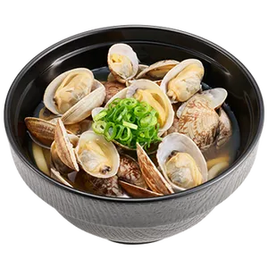 スシロー_あさりたっぷりうどん（204kcal）