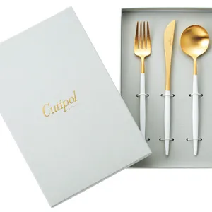 田中みな実おすすめのギフト クチポール ホワイトゴールド ディナー3本セット