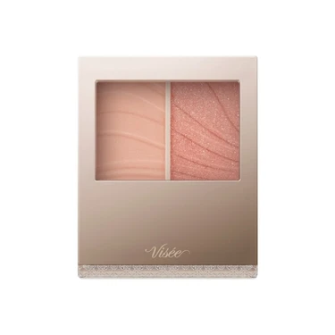 ヴィセ レイヤード フルリ チーク BR-8 ジャスミンブラウン