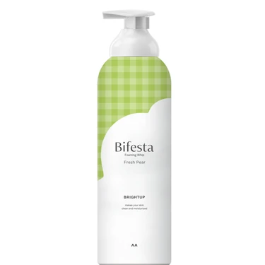 ビフェスタ 泡洗顔 ブライトアップ フレッシュペアーの香り