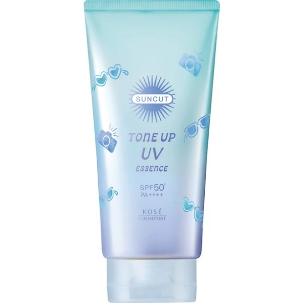 サンカット® マルチビタミン トーンアップUV エッセンス スノーホワイトブルー