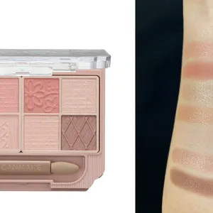 キャンメイク プティパレットアイズ　01　腕のスウォッチ　イエベ春