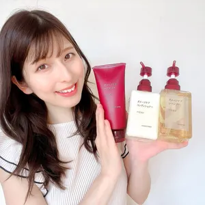 マキアインフルエンサーが「無印良品 ダメージケアシャンプー・コンディショナー・ヘアマスク ハリコシ」をお試し！