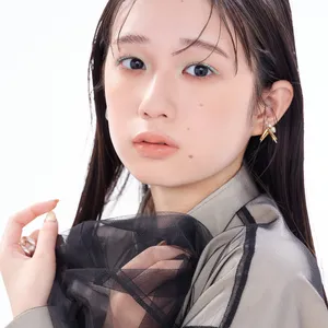 私立恵比寿中学　小久保柚乃　カラーメイク　グリーン　緑メイク