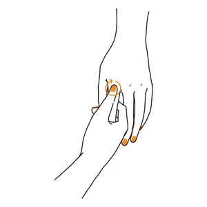 ハンドマッサージSTEP1