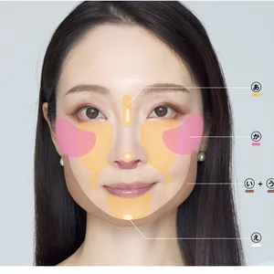 GYUTAE 小顔メイク エラ張り 骨格操作MAP