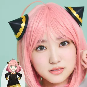 【SPY×FAMILYアーニャコスプレメイク】2022年ハロウィンの主役に！ 矢吹奈子さんと【アーニャみメイク】大研究　GALLERY_1_4