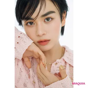 なにわ男子・大西流星さん「MAQUIA4月号」掲載写真