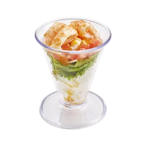 スシロー_えびのカルパッチョ風サラダパフェ（80kcal）￥260