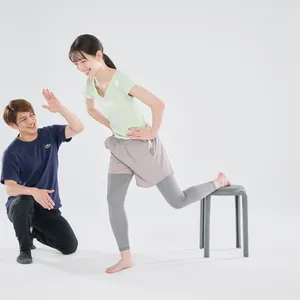 桜井えま　玉置達彦　トレーニング様子