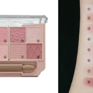 プティパレットアイズ 03　ブルべ夏　おすすめ　アイシャドウ　アイパレ　スウォッチ