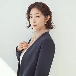 MEGUMIさん 卒業式 入学式 スーツ セットアップ ヘアスタイル