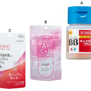 マキア　毛穴ケア　友利新　サプリメント　チョコラBB プラス　アクティブサプリ ビタミンA＋C＋E　アスタリフト サプリメント ホワイトシールド
