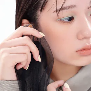 私立恵比寿中学　小久保柚乃　カラーメイク　グリーン　緑メイク